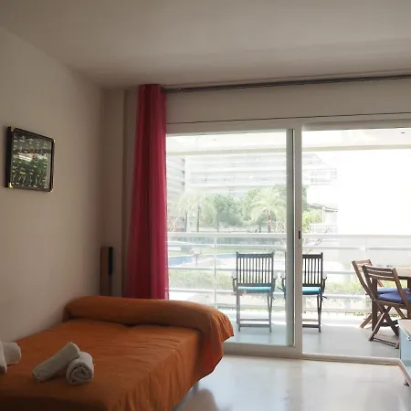 דירה S'abanell Central Park Ii. Vistas A La Piscina.